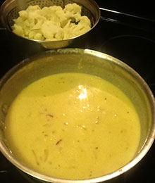Cauliflower Cheese Soup